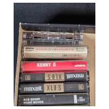 Large Collection of Assorted Music Cassette Tapes