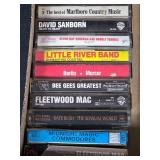Large Collection of Assorted Music Cassette Tapes