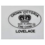 Crown Victoria Lovelace Fine China Dinnerware Set