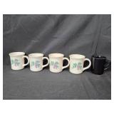 Collection of Mugs, Bowls, and Playing Cards