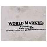 Set of 10 Decorative Garden Accents including Fitz and Floyd and Talavera Del Carmen