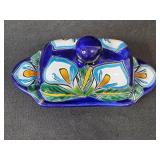Set of 10 Decorative Garden Accents including Fitz and Floyd and Talavera Del Carmen