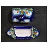 Set of 10 Decorative Garden Accents including Fitz and Floyd and Talavera Del Carmen