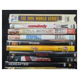 Lot of DVD Movies and Music CDs Collection