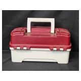 Plano Tackle Box with Assorted Fishing Accessories