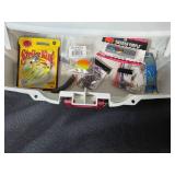 Plano Tackle Box with Assorted Fishing Accessories