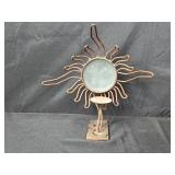 Metal Sun and Moon Wall Art Set