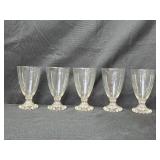 Collection of Elegant Crystal Glassware and Candy Dish