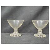 Collection of Elegant Crystal Glassware and Candy Dish