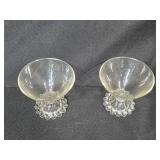 Collection of Elegant Crystal Glassware and Candy Dish