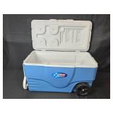 Coleman Xtreme Wheeled Cooler 50 Quart with Cup Holders