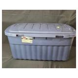 Set of 2 Rubbermaid Roughneck Jumbo Hinged Storage Containers