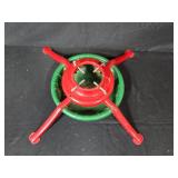 Christmas Centerpiece Floral Arrangement with Metal Stand and Artificial Plant