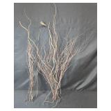 Decorative Artificial Branches with Mosaic Base and Natural Twigs