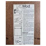 Framed Santa and Reindeer Holiday Artwork 20" x 16"