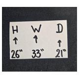 Vintage Wooden Two-Tier Accent Table