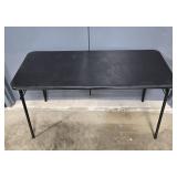 Black Folding Table 47" x 27"