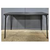 Black Folding Table 47" x 27"