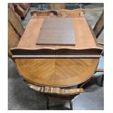 Vintage Dining Table with Chairs, Protective Pads and Extensions