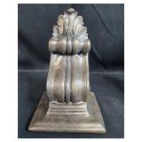 Pair of Ornate Bookends and Decorative Monkey Figurine Hook