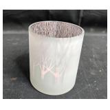 Collection of Decorative Winter Figurines and Candle Holders