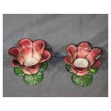 Collection of Vintage Glassware and Flower Frog