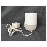 Set of Glass Candle Holders and Google Home Smart Speaker