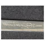 Set of Silverware and Crystal Decor Pieces