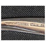 Set of Silverware and Crystal Decor Pieces