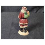Holiday Figurine Collection with Snowman, Santa, and Cardinals