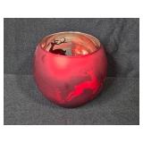 Holiday Decor Set with Snowmen Salt & Pepper, Mug & Candle Holder