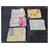 Assorted Kitchenware Collection with Ceramic Pot, Plate, and Woven Basket