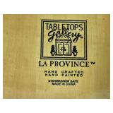 Assorted Kitchenware Collection with Ceramic Pot, Plate, and Woven Basket