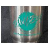 Assorted Drinkware Collection with Tumblers, Cups, and Tray