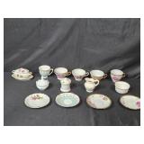 Lot of Vintage Bone China Tea Set Pieces