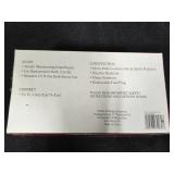 Christmas Ornament and Decor Collection with Cards and Lights