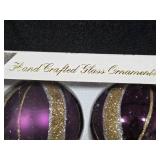 Christmas Ornament and Decor Collection with Cards and Lights