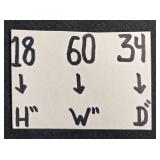 Glass Top Coffee Table with Metal Base