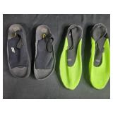 Two Pair of Water Shoes
