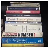 Collection of Books Including Einstein Ideas and Opinions and East of Eden