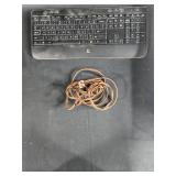 Logitech Keyboard, Extension Cords & Moen Glenshire Towel Bar