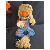 Pair of Pumpkin-Themed Halloween Decorations