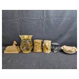 Collection of Decorative Figurines and Ceramics