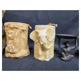 Collection of Decorative Figurines and Ceramics