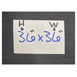 Framed Set of 4 Tree Landscape Art Panels