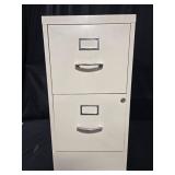 Steel Two-Drawer Filing Cabinet