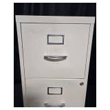 Steel Two-Drawer Filing Cabinet