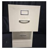 Steel Two-Drawer Filing Cabinet