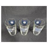 Set of Assorted Themed Pint Glasses