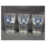 Set of Assorted Themed Pint Glasses